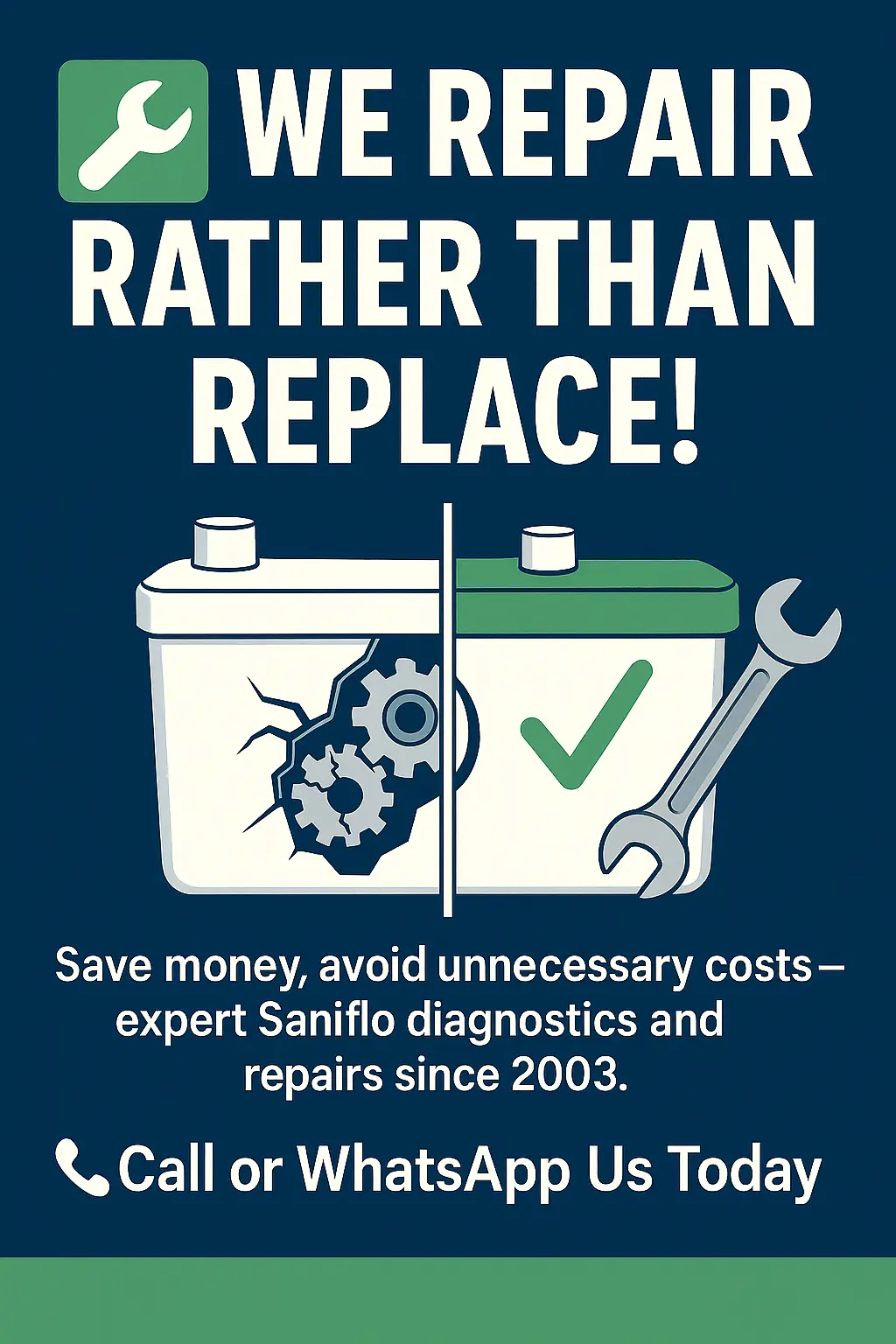 saniflo repairs london we repair rather than replace macerators min